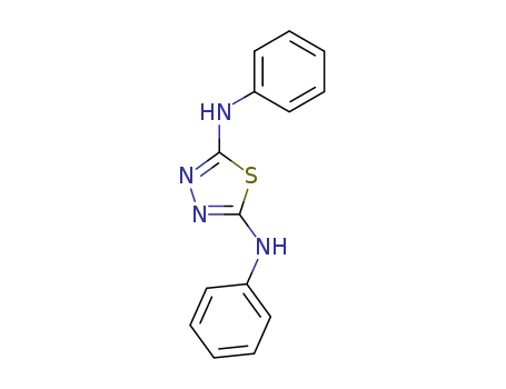 1,3,4-Thiadiazole-2,5-diamine,N2,N5-diphenyl- cas  1152-54-1