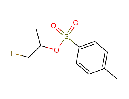 Molecular Structure of 70628-05-6 (2-Propanol, 1-fluoro-, 4-methylbenzenesulfonate)