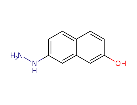 Molecular Structure of 861072-57-3 (7-Hydrazino-[2]naphthol)