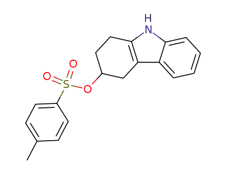Molecular Structure of 34154-31-9 (1H-Carbazol-3-ol, 2,3,4,9-tetrahydro-, 4-methylbenzenesulfonate
(ester))