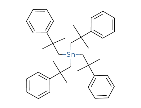 Stannane,tetrakis(2-methyl-2-phenylpropyl)-