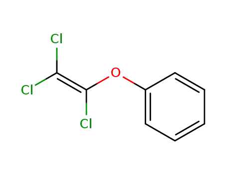 Molecular Structure of 60785-21-9 (phenyl-trichlorovinyl ether)