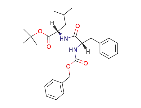 Molecular Structure of 29842-94-2 (L-Leucine, N-[(phenylmethoxy)carbonyl]-L-phenylalanyl-,
1,1-dimethylethyl ester)
