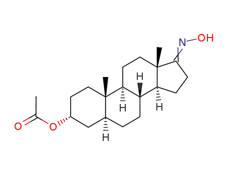3α-acetoxy-5α-androstane 17-oxime