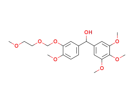 (+/-)-[4-methoxy-3-(2-methoxyethoxymethoxy)phenyl]-(3,4,5-trimethoxyphenyl)methanol