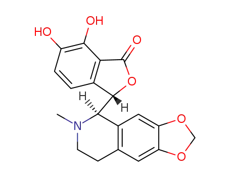 (<i>S</i>)-6,7-dihydroxy-3-((<i>R</i>)-6-methyl-5,6,7,8-tetrahydro-[1,3]dioxolo[4,5-<i>g</i>]isoquinolin-5-yl)-3<i>H</i>-isobenzofuran-1-one
