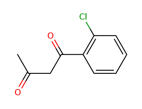 Molecular Structure of 56464-74-5 (1-(2-CHLORO-PHENYL)-BUTANE-1,3-DIONE)