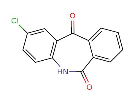 2- 클로로 -5H- 디 벤조 [b, e] 아제 핀 -6,11- 디온