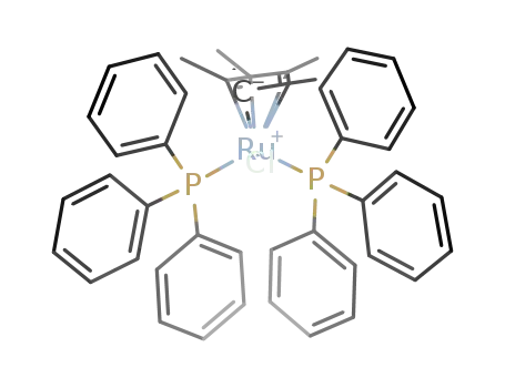 Molecular Structure of 92361-49-4 (PENTAMETHYLCYCLOPENTADIENYLBIS(TRIPHENY&)