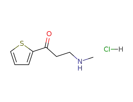 1-프로판온, 3-(메틸아미노)-1-(2-티에닐)-, 염산염