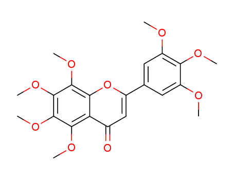 4H-1-Benzopyran-4-one,5,6,7,8-tetramethoxy-2-(3,4,5-trimethoxyphenyl)- cas  6965-36-2