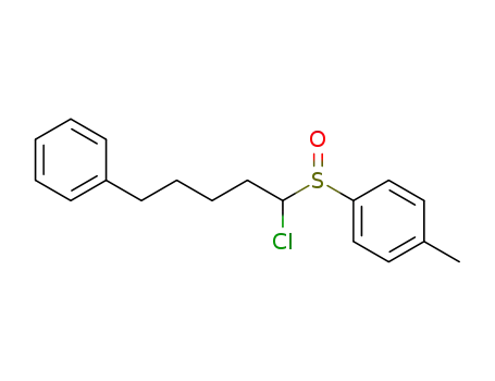 1-chloro-5-phenylpentyl p-tolyl sulfoxide