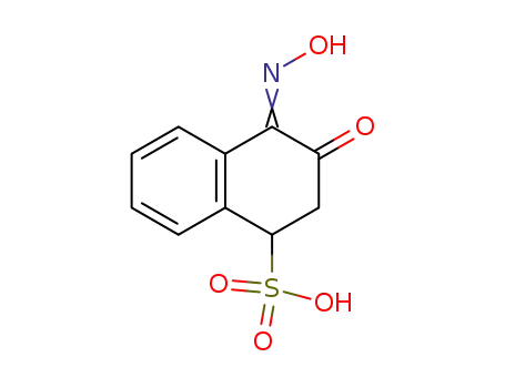 Molecular Structure of 86771-68-8 (1-hydroxylimino-2-tetralone-4-sulfonic acid)