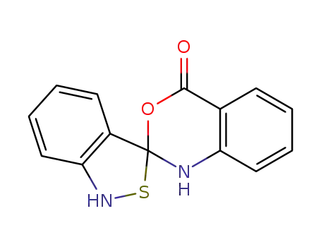 2,1-benzisothiazoline-3-spiro-2',4'-oxo-4'H-3',1'-benzoxazolidine
