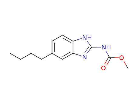 Carbamic acid,N-(6-butyl-1H-benzimidazol-2-yl)-, methyl ester