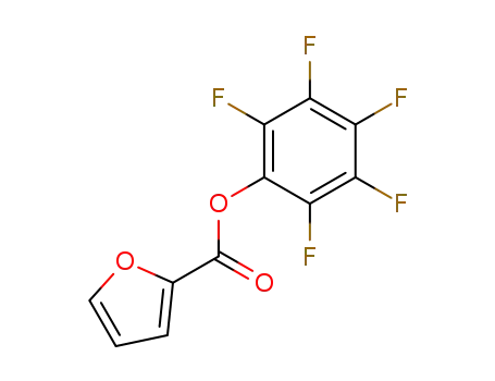 Molecular Structure of 188837-55-0 (2-Furancarboxylic acid, pentafluorophenyl ester)