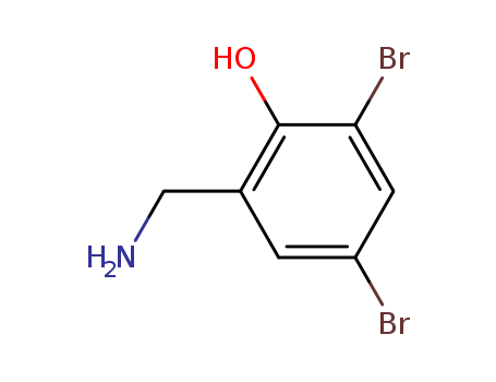 Phenol,2-(aminomethyl)-4,6-dibromo- cas  5428-91-1