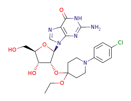 2'-O-[1-(4-Chlorophenyl)-4-ethoxypiperidin-4-yl]guanosine