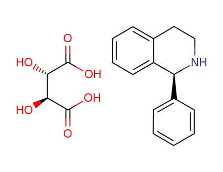(S)-1,2,3,4-tetrahydro-1-phenylisoquinoline D-(-)-tartrate CAS No.869884-00-4