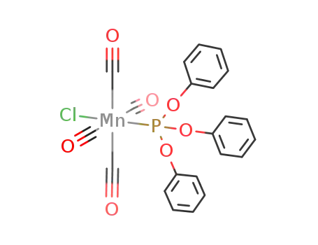 Mn(CO)4(P(O(C<sub>6</sub>H<sub>5</sub>))3)Cl
