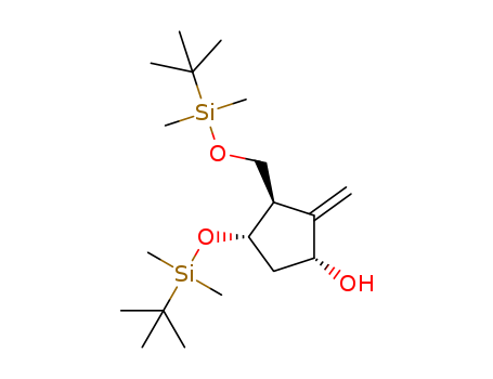 1R(,3R,4S)-4-(tert-butyldimethylsilyloxy)-3-((tert-butyldimethylsilyloxy)methyl)-2-methylenecyclopentanol