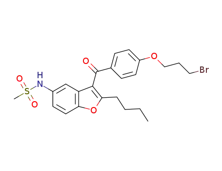 Molecular Structure of 1310430-06-8 (C<sub>23</sub>H<sub>26</sub>BrNO<sub>5</sub>S)