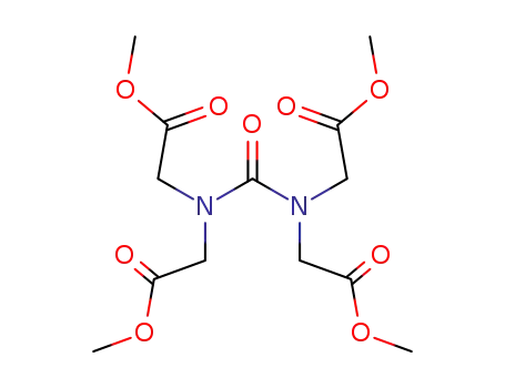 Molecular Structure of 860749-91-3 (tetrakis-methoxycarbonylmethyl-urea)
