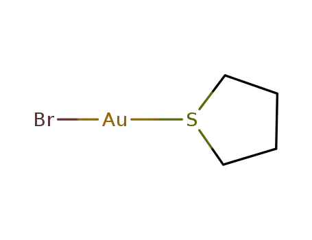 (tetrahydrothiophene)gold(I) bromide