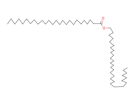 Molecular Structure of 14206-01-0 (triacontyl hexacosanoate)