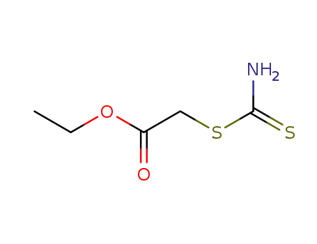 Molecular Structure of 899417-89-1 (thiocarbamoylsulfanyl-acetic acid ethyl ester)