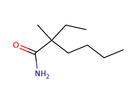 2-ethyl-2-methyl-hexanoic acid amide