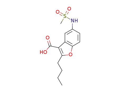 2-butyl-5-(methanesulfonamido)benzofuran-3-carboxylic acid