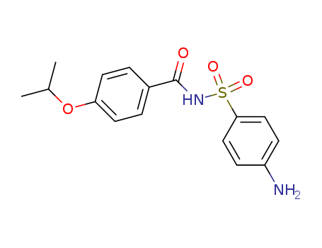 Benzamide,N-[(4-aminophenyl)sulfonyl]-4-(1-methylethoxy)- cas  116-42-7