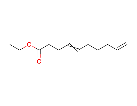 Molecular Structure of 64971-10-4 (4,9-Decadienoic acid, ethyl ester)