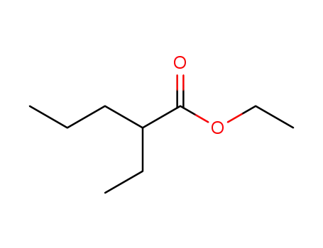 Molecular Structure of 43164-26-7 (Pentanoic acid, 2-ethyl-, ethyl ester)
