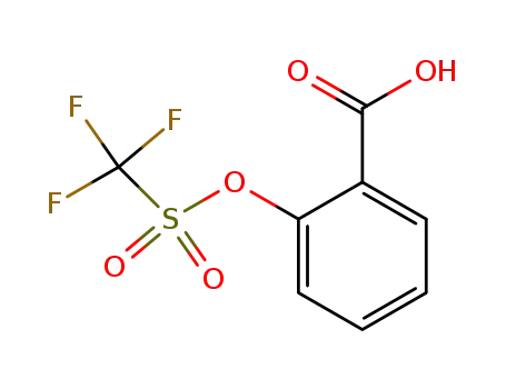 Benzoic acid, 2-[[(trifluoromethyl)sulfonyl]oxy]-