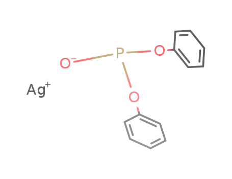 Phosphorous acid, diphenyl ester, silver(1+) salt