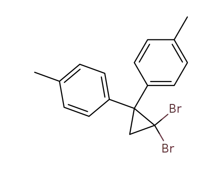 1,1-dibromo-2,2-bis(4-methylphenyl)cyclopropane