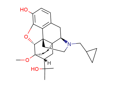 Diprenorphine,17-(Cyclopropylmethyl)-4,5-epoxy-18,19-dihydro-3-hydroxy-6-methoxy-α,α-dimethyl-6,14-ethenomorphinan-7-methanol