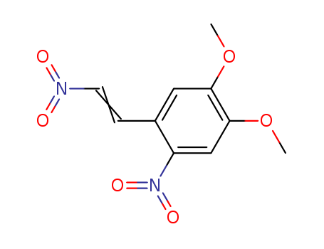 Benzene,1,2-dimethoxy-4-nitro-5-(2-nitroethenyl)- cas  16551-84-1