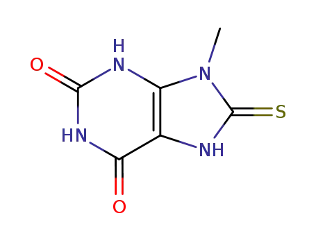9-methyl-8-thio-uric acid