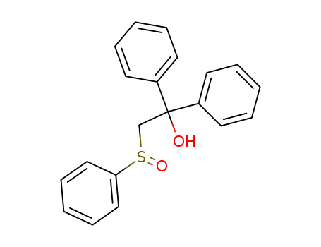 Benzenemethanol, a-phenyl-a-[(phenylsulfinyl)methyl]- cas  23975-23-7
