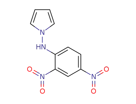Molecular Structure of 4815-51-4 ((2,4-Dinitro-phenyl)-pyrrol-1-yl-amine)