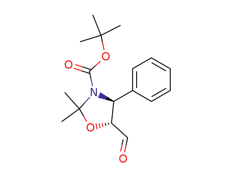 (4S,5R)-5-Formyl-2,2-dimethyl-4-phenyl-oxazolidine-3-carboxylic acid tert-butyl ester
