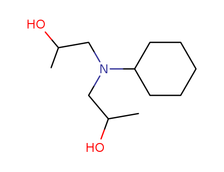 1-[cyclohexyl(2-hydroxypropyl)amino]propan-2-ol
