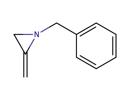 Molecular Structure of 188818-06-6 (Aziridine, 2-methylene-1-(phenylmethyl)-)