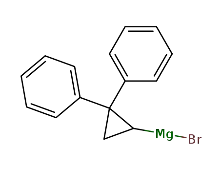 Molecular Structure of 123752-05-6 (2,2-diphenylcyclopropyl magnesium bromide)
