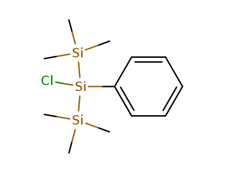 Trisilane, 2-chloro-1,1,1,3,3,3-hexamethyl-2-phenyl-