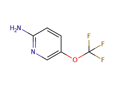Molecular Structure of 1221171-88-5 (5-(trifluoroMethoxy)pyridin-2-aMine)