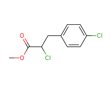 Benzenepropanoic acid, a,4-dichloro-, methyl ester                                                                                                                                                      
